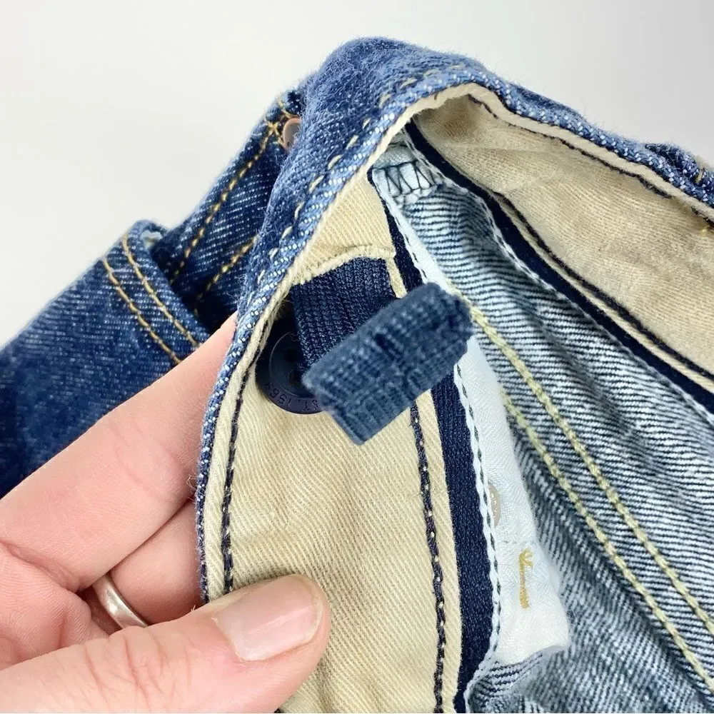 Gap denim straight leg dark wash jean 10